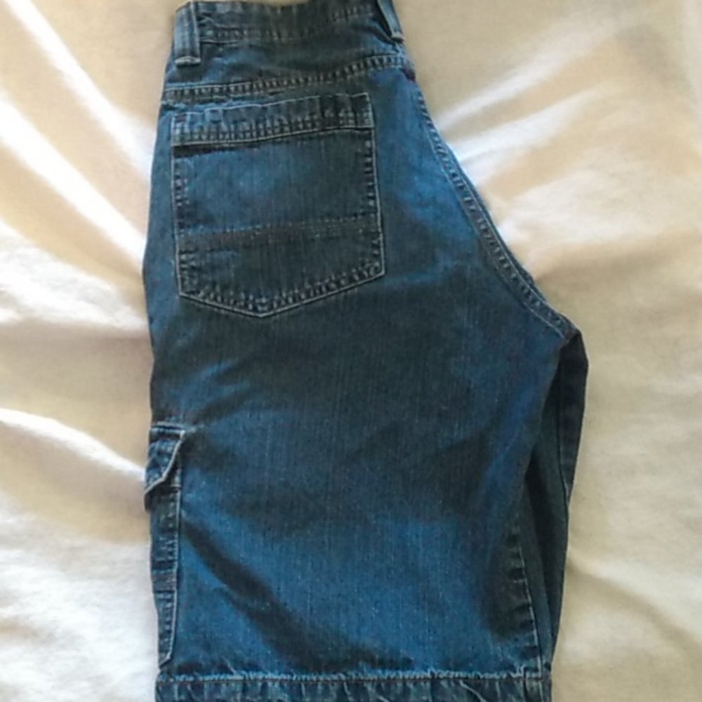 Boys Blue Jean cargo Shorts